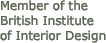 Member of the British Institute  of
